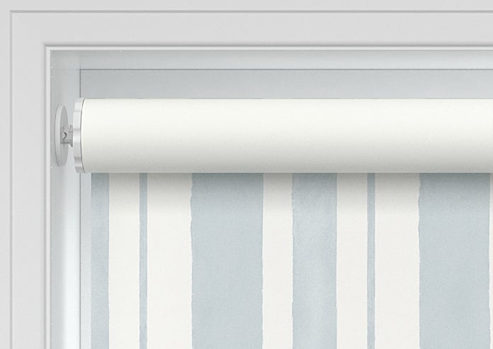 Shabby Chic by Rachel Ashwell Watercolour Stripe (Blackout), Pale Blue - Twist&Fit Roller Blind - Image 9